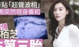 媒体爆料张柏芝三胎视频,神秘宝宝首次亮相引热议